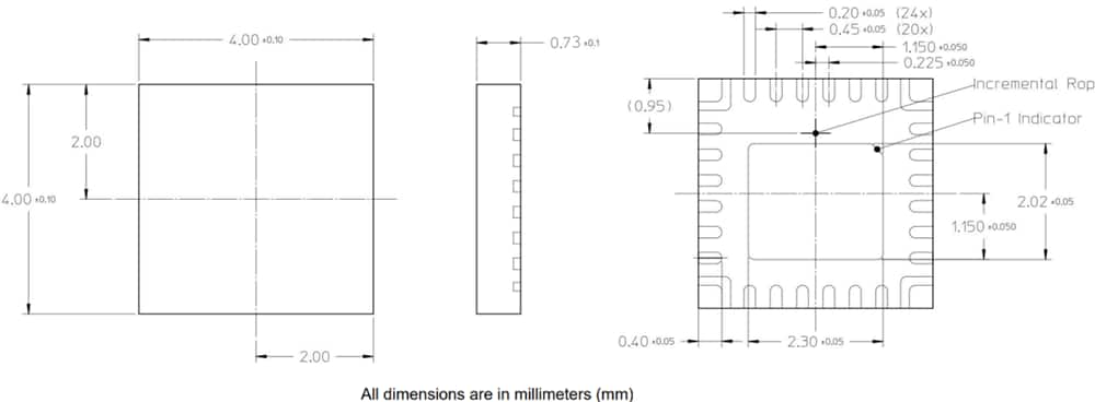 Leistungsdiagramm - Broadcom AEDR-9830DP Optische Encoder